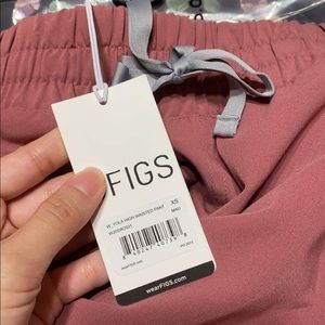 Figs highwaist yola XS mauve - new with tags